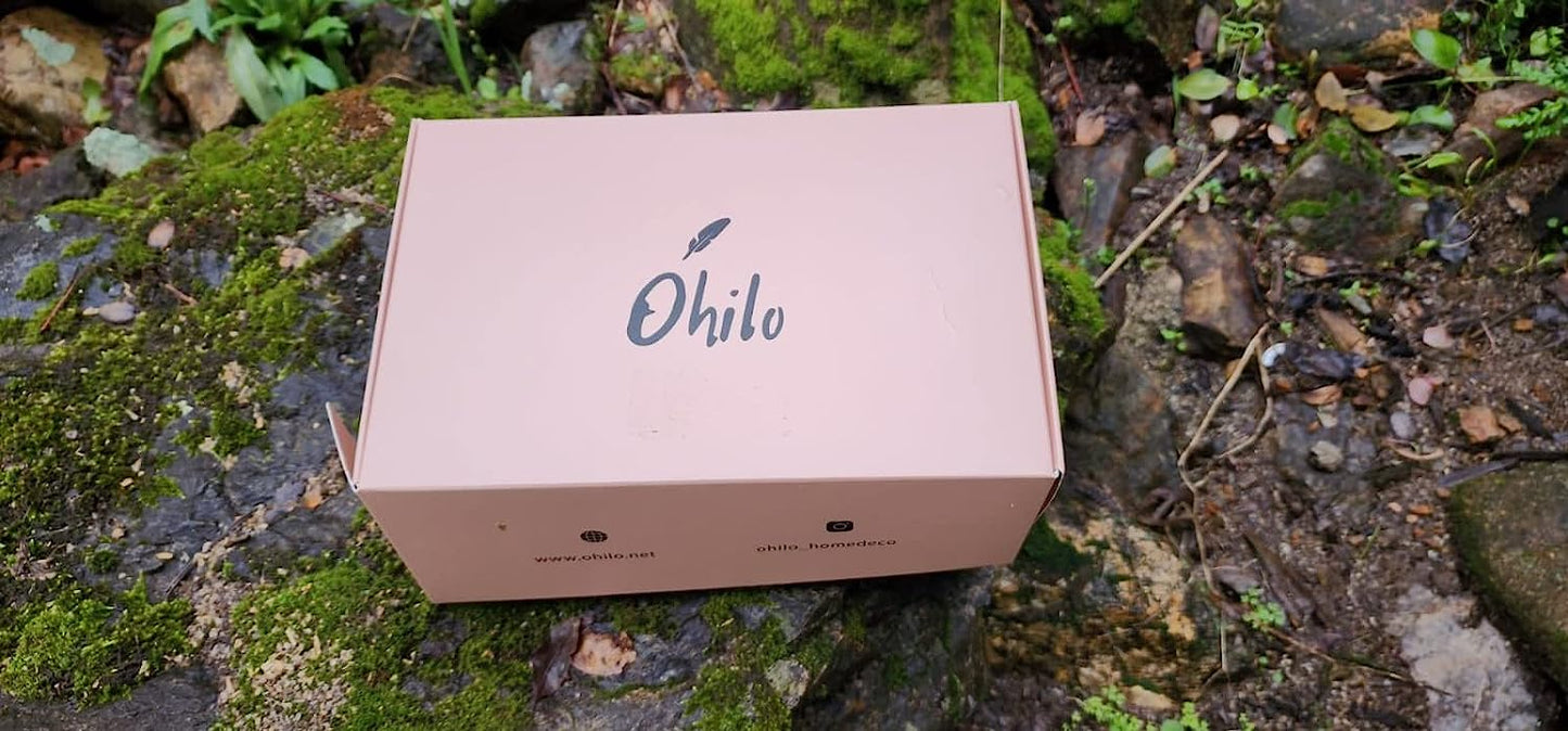 Ohilo Eco-Friendly Spa Set: Waterproof Hair Remover, Organic Aloe Vera Gel Moisturizer, and Epsom Salt Bath Soak Scented in Lavender