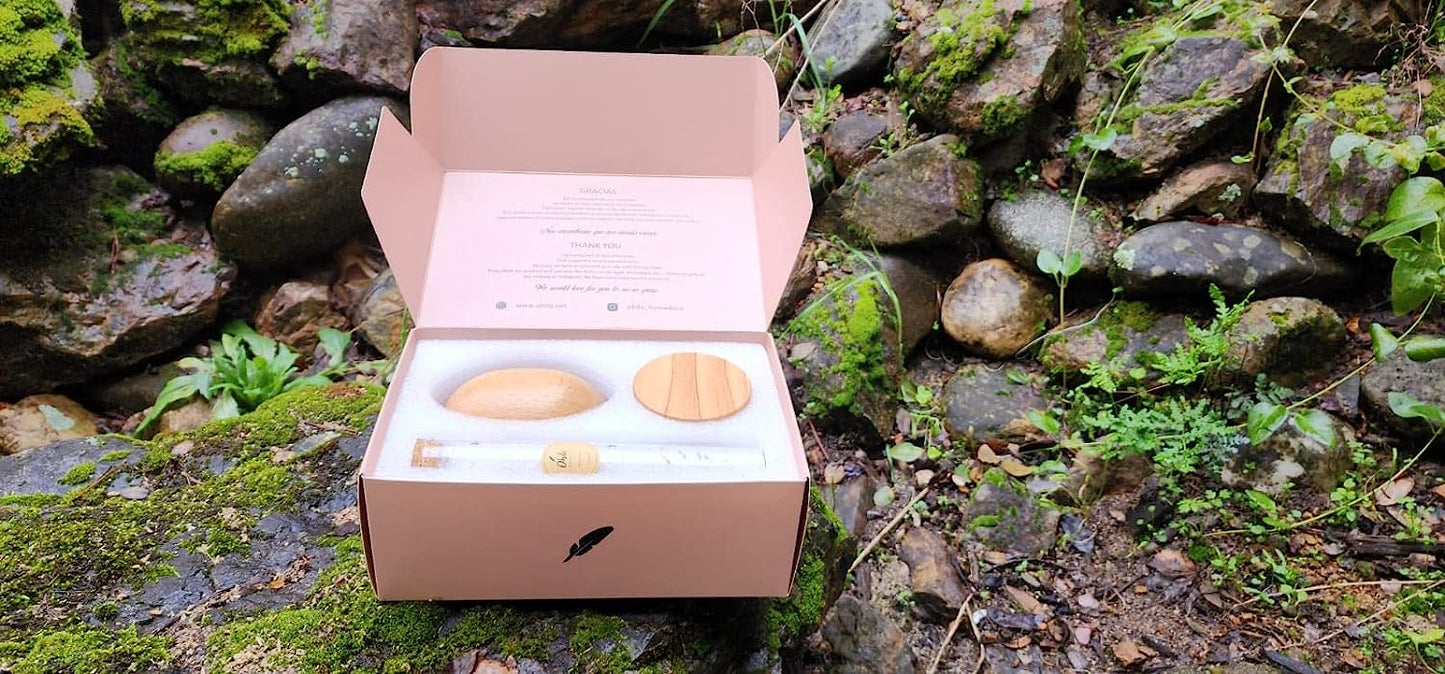 Ohilo Eco-Friendly Spa Set: Waterproof Hair Remover, Organic Aloe Vera Gel Moisturizer, and Epsom Salt Bath Soak Scented in Lavender